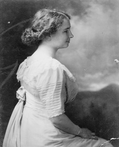 Portrait of Hellen Keller