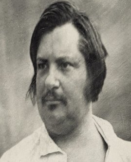 Portrait of Honoré de Balzac