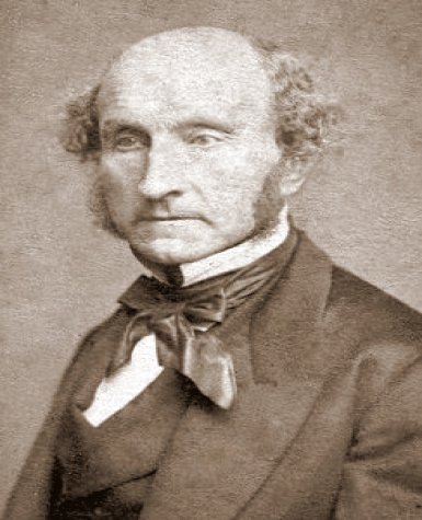 Portrait of John Stuart Mill