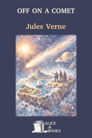 Off on a Comet by Jules Verne — cover