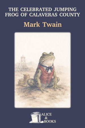 The Celebrated Jumping Frog of Calaveras County by Mark Twain — cover