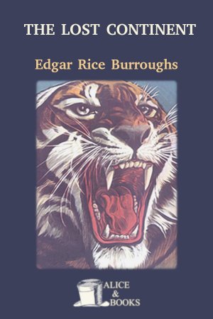 The Lost Continent by Edgar Rice Burroughs — cover